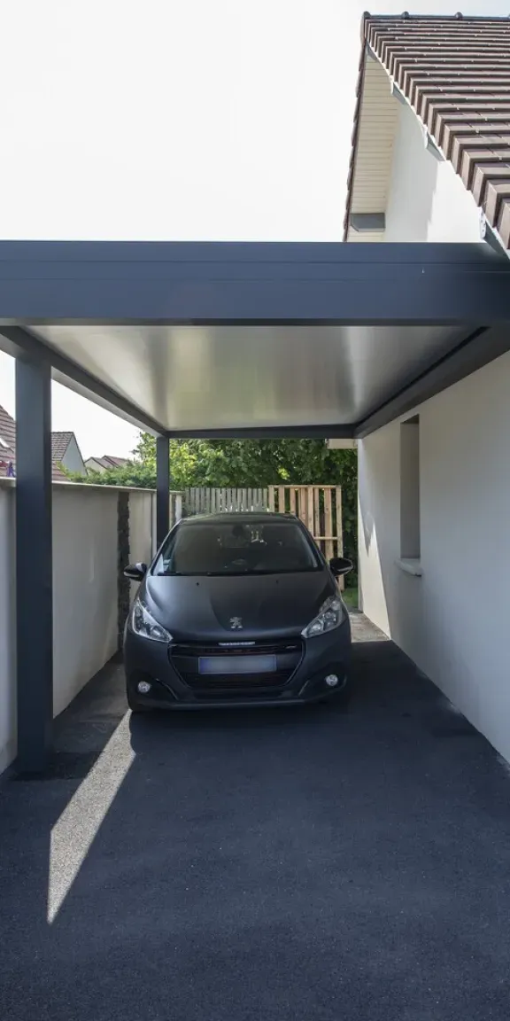 Slider carport mobile